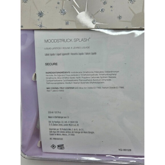Younique Moodstruck Gift Set Splash Lipstick Secure & Cherished Cream Shadow New - Picture 5 of 6